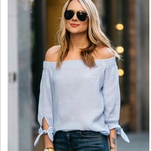 Ann Taylor off the shoulder top